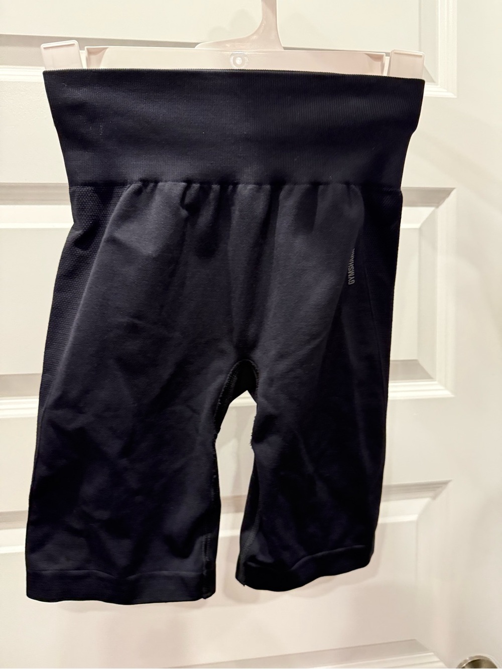 Gymshark Black High-Waist Bike Shorts